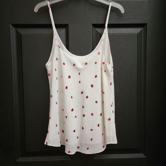 Rag & Bone 'Eva' Floral Camisole In White Floral - Picture 15 of 16